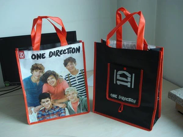 عمده فروشی تبلیغاتی روکش پارچه مد پارچه ارزان هدیه Foldable قابل استفاده مجدد ص غیر بافته سبد خرید