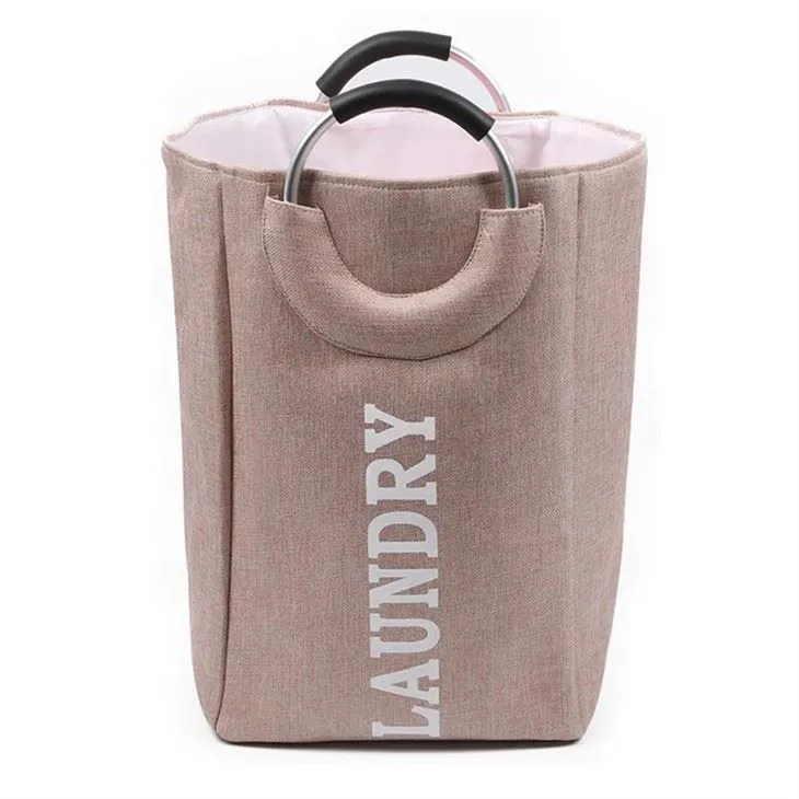 سبد لباسشویی پارچه ای تاشو