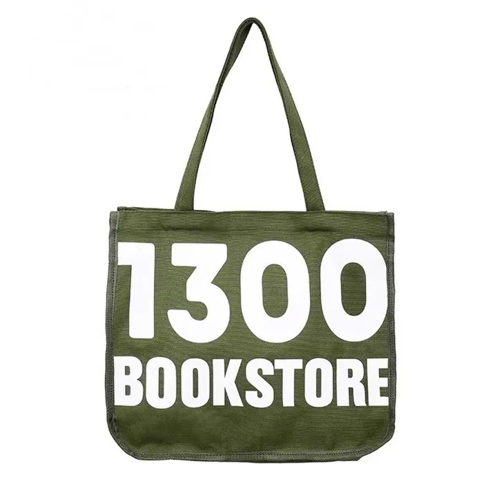 کیف سفارشی بزرگ بوم پنبه ای