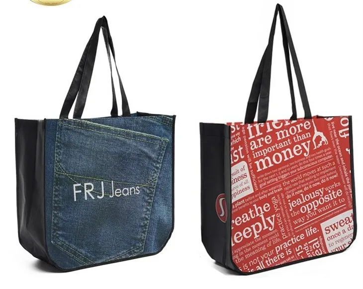 کیف نبافته لمینت براق با پایین منحنی شکل